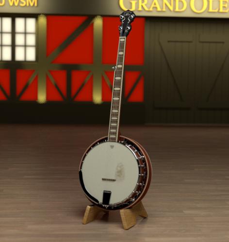 Banjo and Background Scene preview image